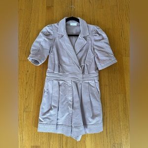 7 for all mankind seamed romper in lavender